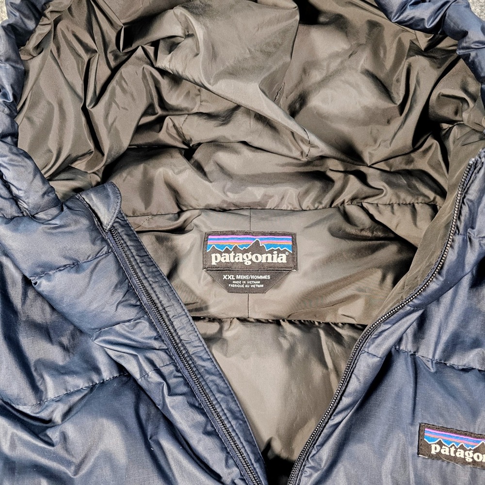 Patagonia Navy Down Sweater Jacket